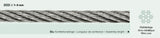 Spool of Stainless Steel Cable 4 mm (5/32 inch)