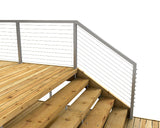 Stainless Steel Cable Railing Kit - Length 10 feet