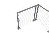 Cable Railing System with Posts