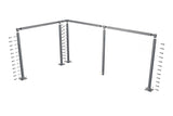 Cable Railing System with Posts