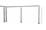 Cable Railing System with Posts