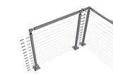 Cable Railing System with Posts